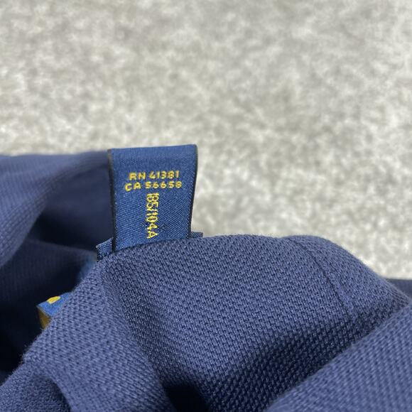 Ralph Lauren Button Down Shirt Mens Extra Large Knit Oxford Dress Shirt Cotton - Picture 4 of 15